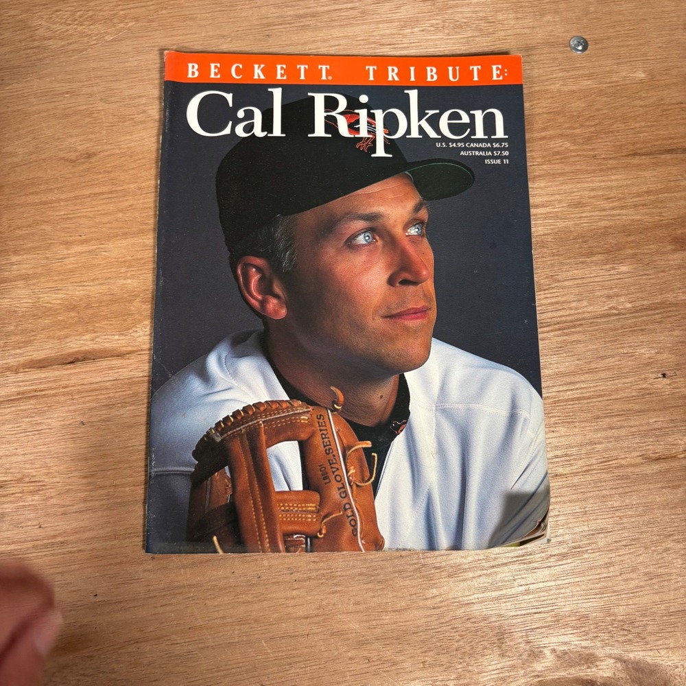 Beckett Tribute Cal Ripken Issue 11 Baltimore Orioles Baseball Magazine Tribute